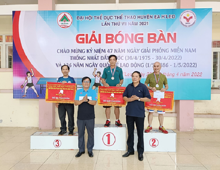 Giải Bóng Bàn huyện Ea H’Leo năm 2022